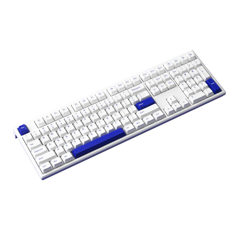 MonsGeek MG108B Blue on White