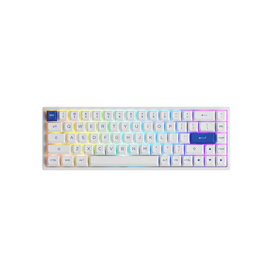 Akko 3068B Plus Blue On White