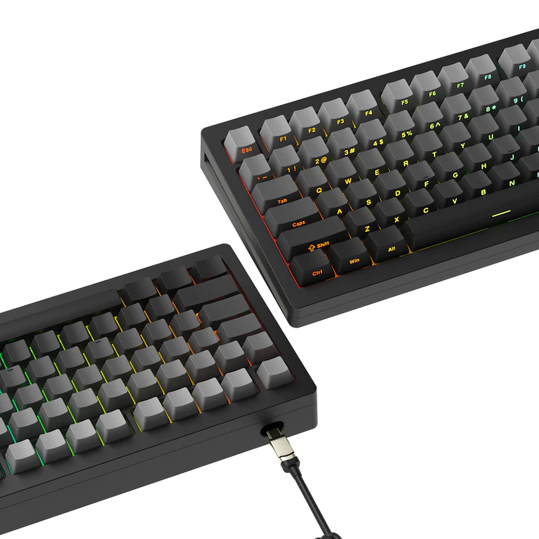 MonsGeek M1W เคสอลูมิเนียม Side printed