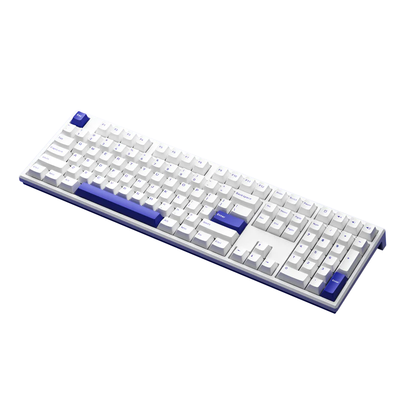 MonsGeek MG108B Blue on White