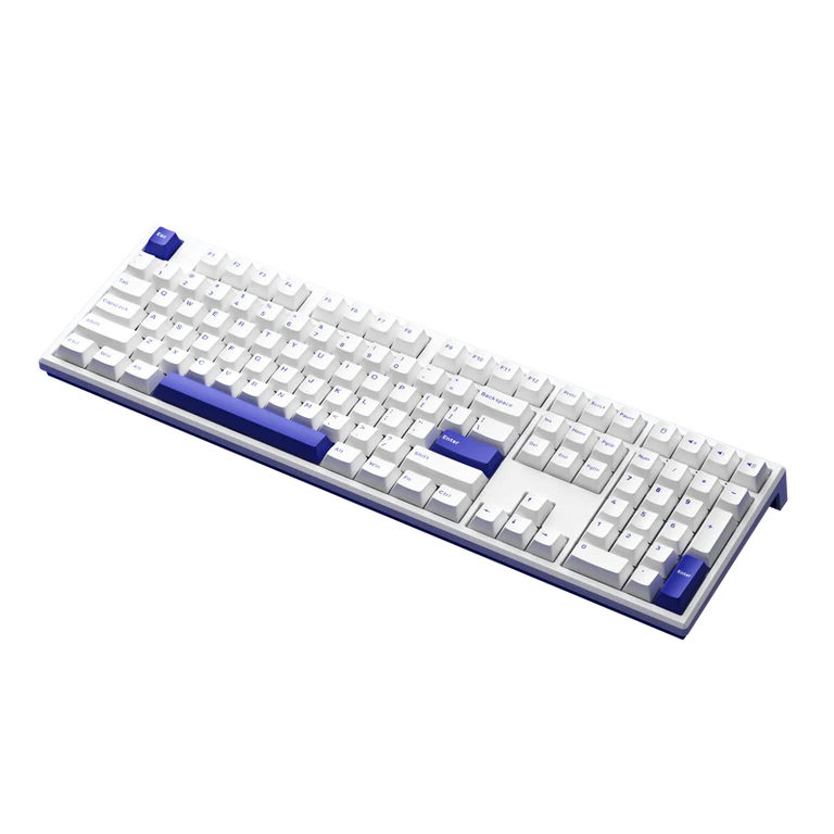 MonsGeek MG108B Blue on White