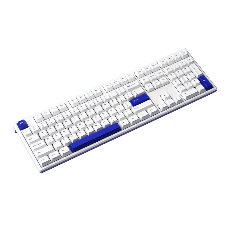 MonsGeek MG108B Blue on White