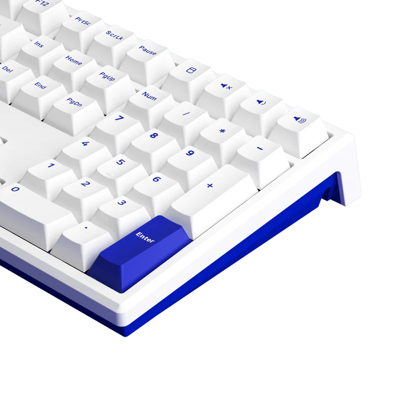 MonsGeek MG108B Blue on White