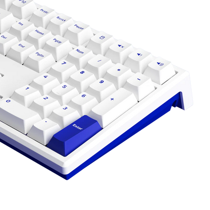 MonsGeek MG108B Blue on White
