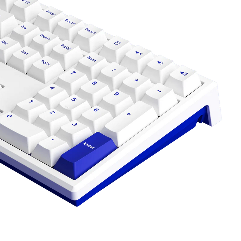 MonsGeek MG108B Blue on White