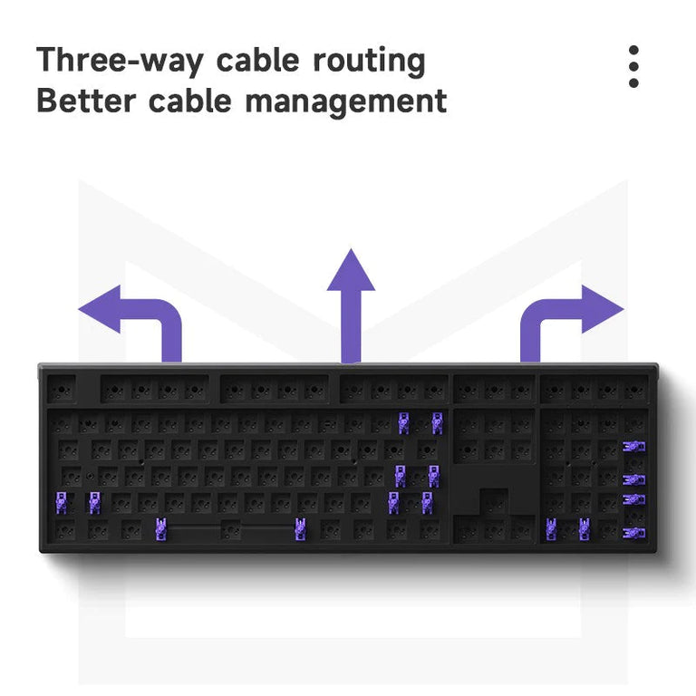คีย์บอร์ด MonsGeek MG108W Barebone