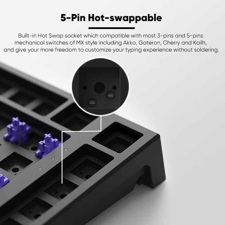 คีย์บอร์ด MonsGeek MG75 Barebone